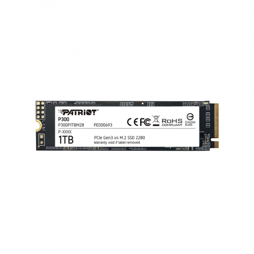 Твердотельный накопитель SSD Patriot P300 1TB M.2 NVMe PCIe 3.0x4 фото 2
