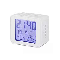 Часы с термометром Kitfort КТ-3303-2 белый