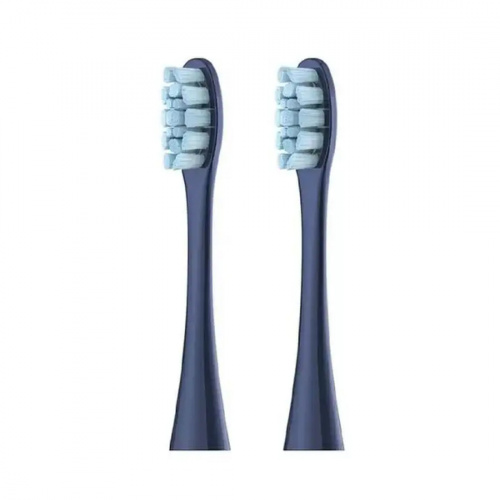 Сменные зубные щетки Oclean Standard Clean Brush Head PW05 (2-pk) Blue фото 2