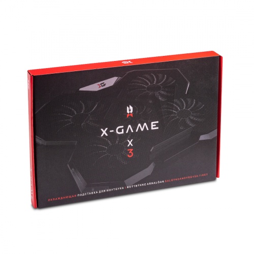 Охлаждающая подставка для ноутбука X-Game X3 17" фото 4