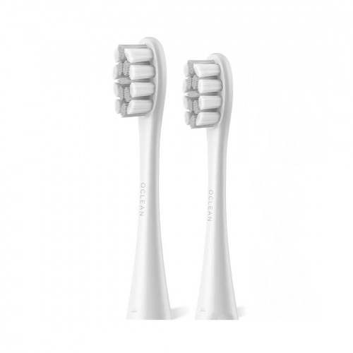 Сменные зубные щетки Oclean Plaque Control Brush Head P1C10 (2-pk) Grey фото 2