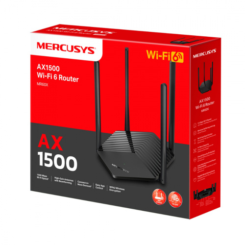 Маршрутизатор Mercusys MR60X фото 4