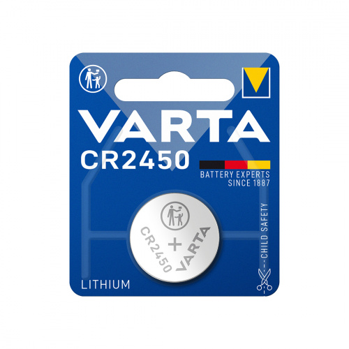 Батарейка VARTA Professional Electronics CR2450 3V 1 шт в блистере фото 2