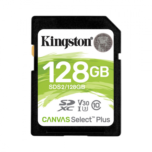 Карта памяти Kingston SDS2/128GB SD 128GB фото 3