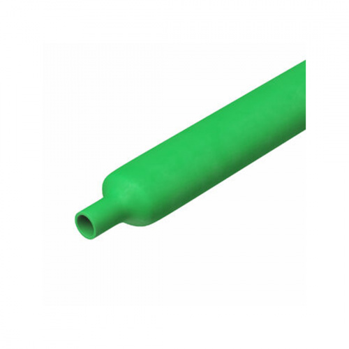 Трубка термоусаживаемая Deluxe 12/6 зелёная (100 м в упаковке) фото 2