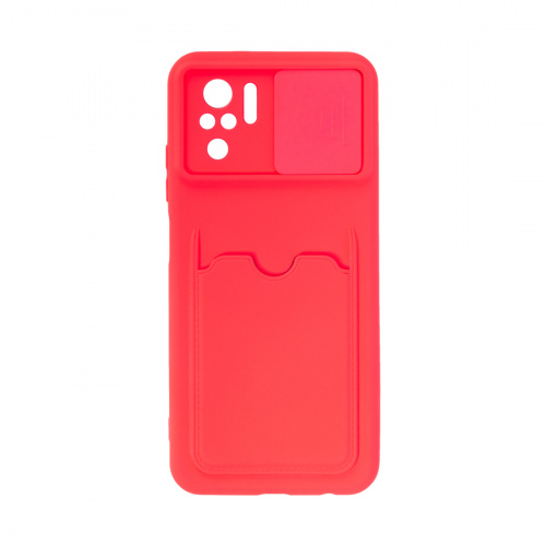 Чехол для телефона X-Game XG-S0721 для Redmi Note 10S Розовый Card Holder фото 2