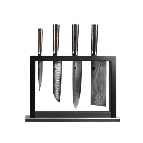 Набор ножей из дамасской стали Huohou Damascus Knife Set фото 2