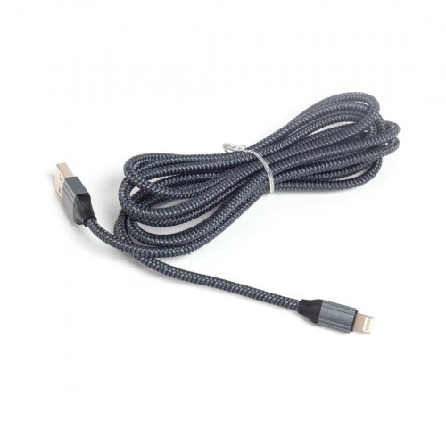 Интерфейсный кабель LDNIO Lightning LS432 2.4A TPE Алюминий 2м фото 3