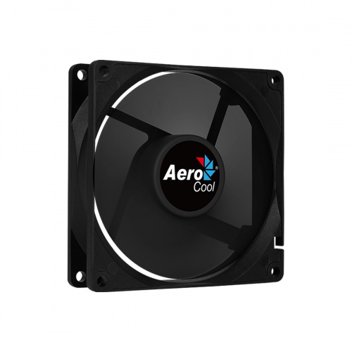 Кулер для компьютерного корпуса AeroCool FORCE 9 Black Molex + 3P фото 2