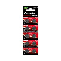 Батарейка CAMELION Alkaline AG13-BP10(0%Hg) 10 шт. в блистере