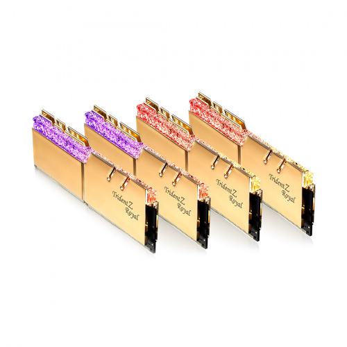 Комплект модулей памяти G.SKILL TridentZ Royal F4-3600C18Q-128GTRG DDR4 128GB (Kit 4x32GB) 3600MHz фото 2