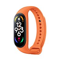 Сменный браслет для Xiaomi Mi Smart Band 7 Orange