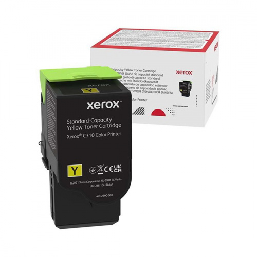 Тонер-картридж стандартной емкости Xerox 006R04363 (жёлтый) фото 2