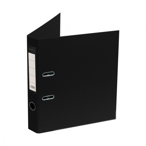 Папка-регистратор Deluxe с арочным механизмом, Office 2-BK19 (2" BLACK), А4, 50 мм, чёрный фото 2