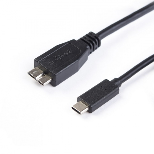 Интерфейсный кабель MICRO-B USB на USB-C 3.1 SHIP USB308-1P Пол. пакет фото 2