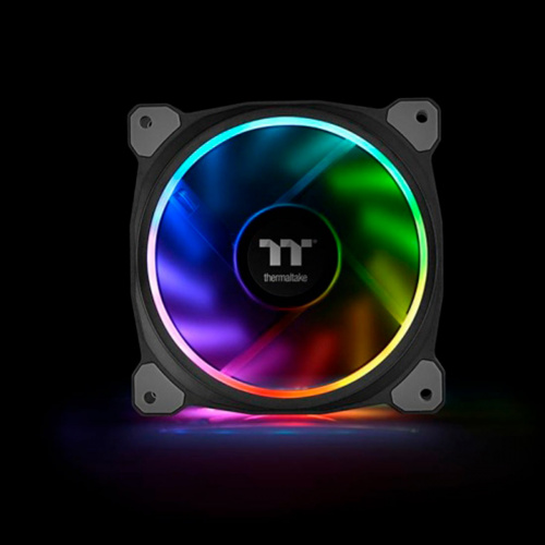 Кулер для компьютерного корпуса Thermaltake Riing Plus 14 RGB Radiator Fan TT Premium Edition (3-Fan фото 3