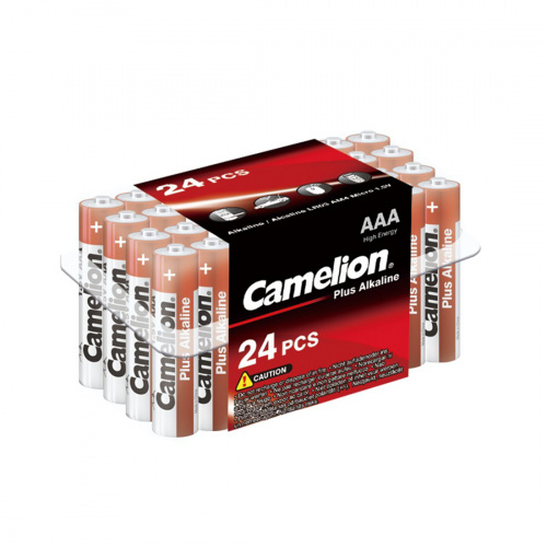 Батарейка CAMELION Plus Alkaline LR03-PB24 24 шт. в упак. фото 2