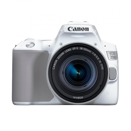 Цифровой зеркальный фотоаппарат CANON EOS 250D EF-S 18-55 mm IS STM White фото 2