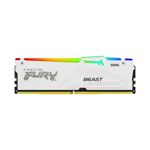 Комплект модулей памяти Kingston FURY Beast White RGB EXPO KF552C36BWEAK2-32 DDR5 32GB (Kit 2x16GB) фото 4