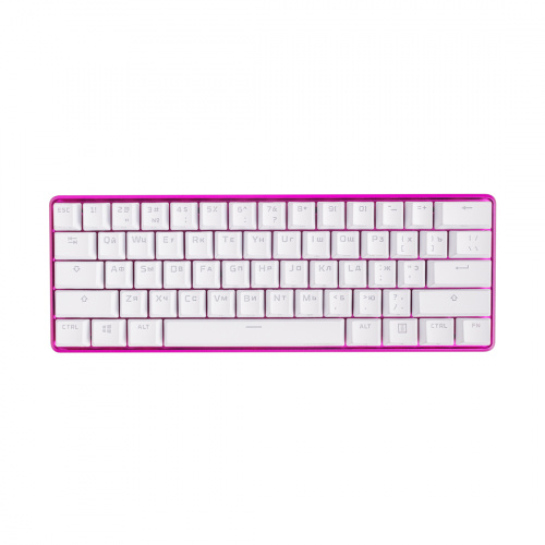 Клавиатура HyperX Alloy Origins 60 Pink 572Y6AA#ACB фото 2