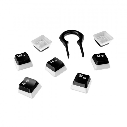 Набор кнопок на клавиатуру HyperX Pudding Keycaps Full Key Set (Black) HKCPXA-BK-RU/G фото 2