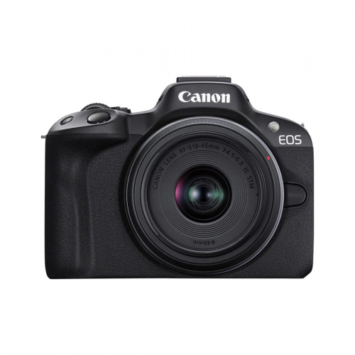 Цифровой фотоаппарат CANON EOS R50 + RF-S 18-45 mm IS STM Black фото 2
