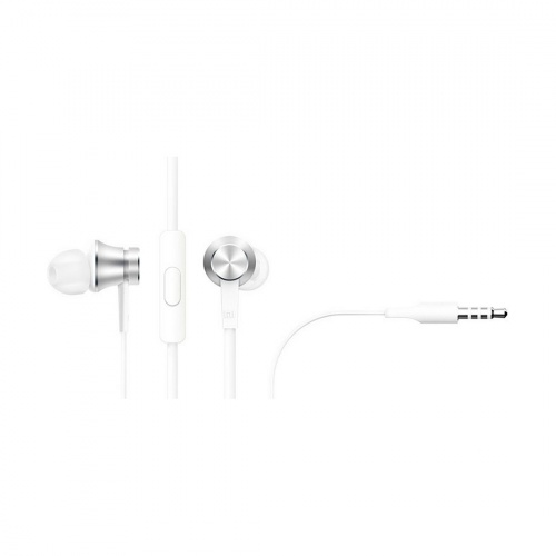 Наушники Xiaomi Mi Earphones Basic Серебристый фото 4