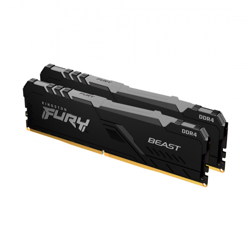 Комплект модулей памяти Kingston FURY Beast RGB KF426C16BBAK2/16 DDR4 16GB (Kit 2x8GB) 2666MHz