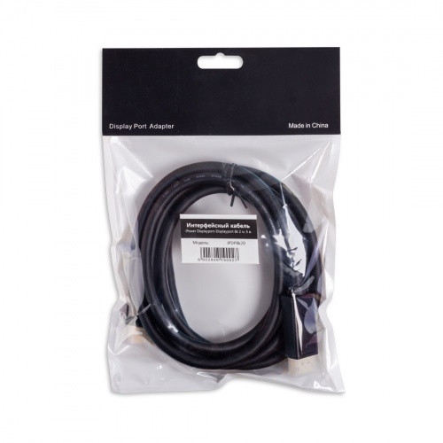 Интерфейсный кабель iPower Displayport-Displayport 8k 2 м. 5 в. фото 3