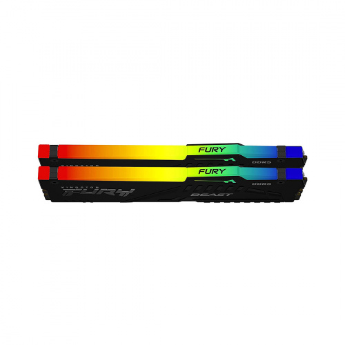 Комплект модулей памяти Kingston FURY Beast RGB KF556C40BBAK2-32 DDR5 32GB (Kit 2x16GB) 5600MHz фото 4