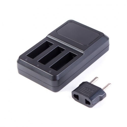 Зарядка для 3 батарей GoPro Hero 4 от USB Deluxe DLGP-404 фото 3