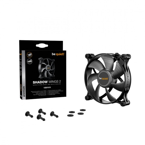 Вентилятор для компьютерного корпуса Bequiet! Shadow Wings 2 120mm PWM фото 4