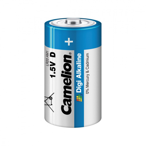 Батарейка CAMELION Digi Alkaline LR20-BP2DG 2 шт. в блистере