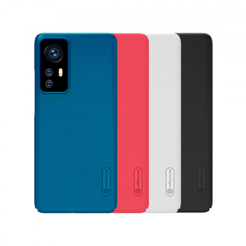 Чехол для телефона NILLKIN для Xiaomi 12/12X SFS-04 Super Frosted Shield Синий фото 3