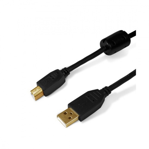 Интерфейсный кабель A-B SHIP SH7013-1.5B Hi-Speed USB 2.0 30В фото 2