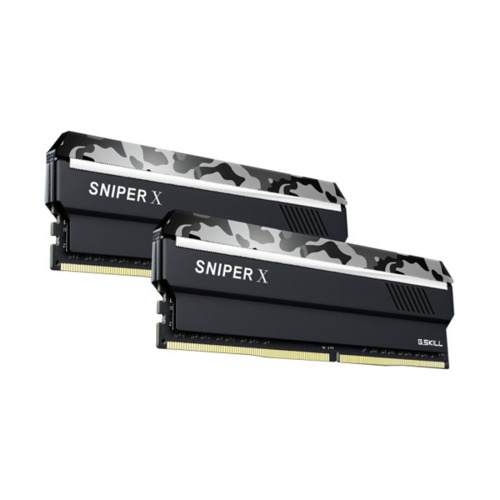 Комплект модулей памяти G.SKILL SniperX F4-3200C16D-16GSXWB DDR4 16GB (Kit 2x8GB) 3200MHz фото 4