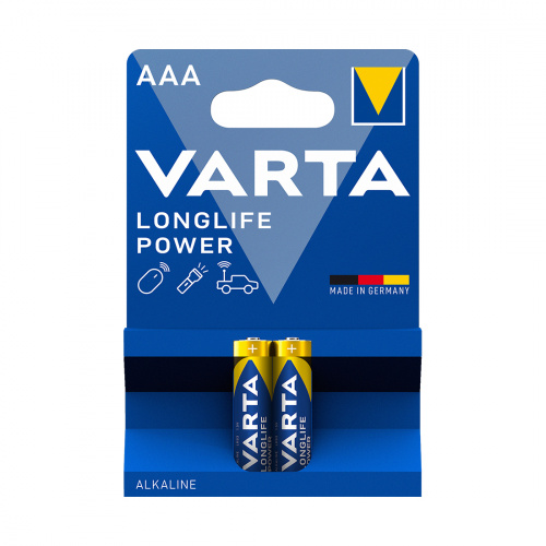 Батарейка VARTA Longlife Power Micro 1.5V - LR03/AAA (2 шт) фото 2