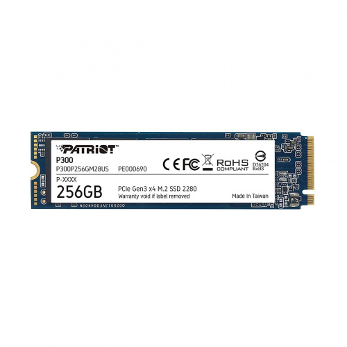 Твердотельный накопитель SSD Patriot P300 256GB M.2 NVMe PCIe 3.0x4 фото 3