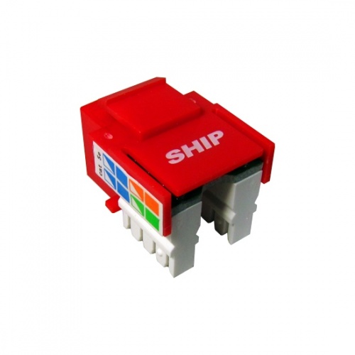 Модуль для информационной розетки SHIP M245-4 Cat.5e RJ-45 UTP фото 4