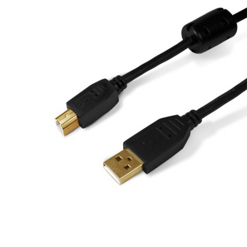Интерфейсный кабель A-B SHIP SH7013-5B Hi-Speed USB 2.0 30В фото 2