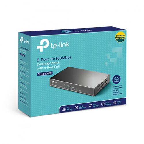 Коммутатор TP-Link TL-SF1008P фото 4