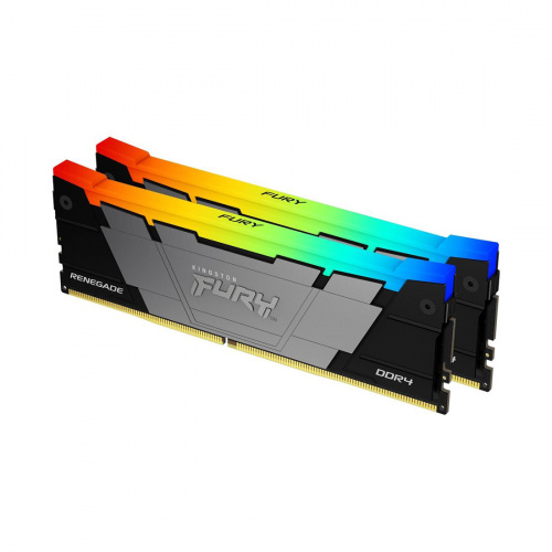 Комплект модулей памяти Kingston FURY Beast RGB KF432C16RB12AK2/32 DDR4 32GB (Kit 2x16GB) 3200MHz фото 2