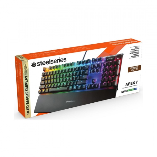 Клавиатура Steelseries Apex 7 (Brown Switch) US фото 4