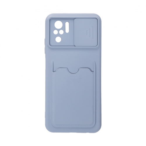 Чехол для телефона X-Game XG-S0716 для Redmi Note 10S Синий Card Holder фото 2