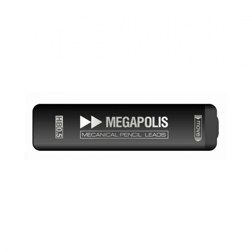 Футляр грифелей ErichKrause® MEGAPOLIS® Concept для механических карандашей 0.5 мм. (20 грифелей) фото 2