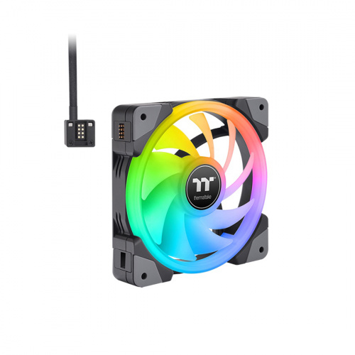 Кулер для компьютерного корпуса Thermaltake SWAFAN EX12 RGB PC Cooling Fan (3-Fan Pack) фото 2