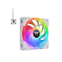 Кулер для компьютерного корпуса Thermaltake SWAFAN EX12 RGB PC Cooling Fan White (3-Fan Pack)