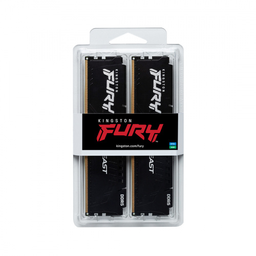 Комплект модулей памяти Kingston FURY Beast KF548C38BBK2-32 DDR5 32GB (Kit 2x16GB) 4800MHz фото 4