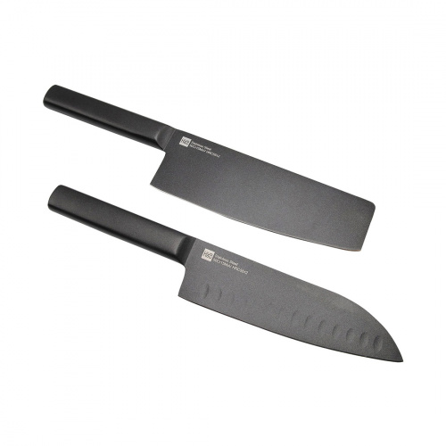 Набор ножей HuoHou Cool black non-stick steel knife set фото 2