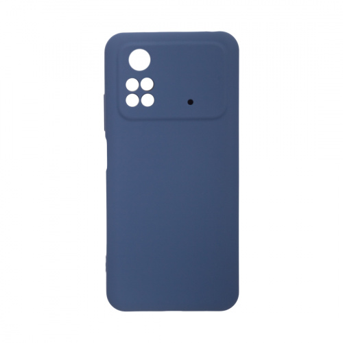 Чехол для телефона XG XG-HS130 для POCO M4 Pro Силиконовый Синий фото 2